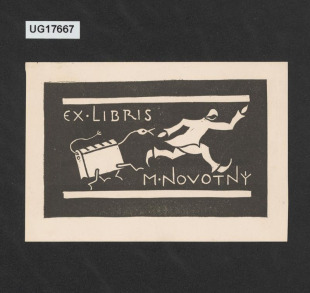 Ex libris M. Novotný