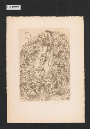 Ex libris Adolf Malý