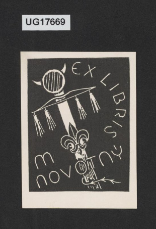 Exlibris M Novotný