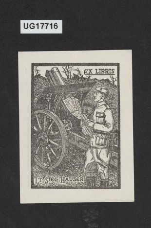 Ex libris Lt. Sieg. Hauser