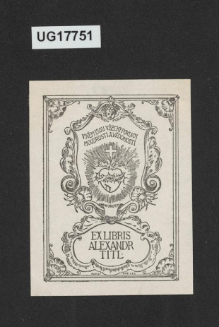 Exlibris Alexandr Titl