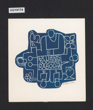 Exlibris sochaře Rabocha