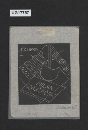 Ex libris Milan Dvořáček