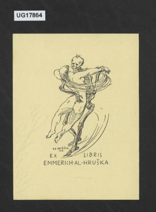 Ex libris Emmerich Al. Hruška