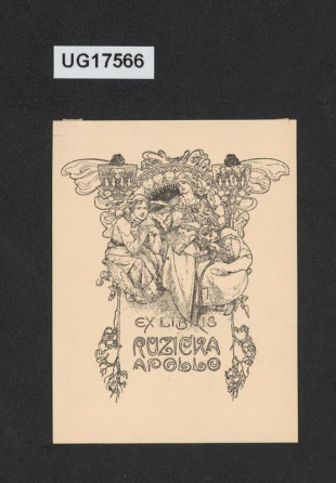 Exlibris Růžička Apollo