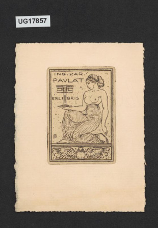 Exlibris Ing. arch. Pavlát