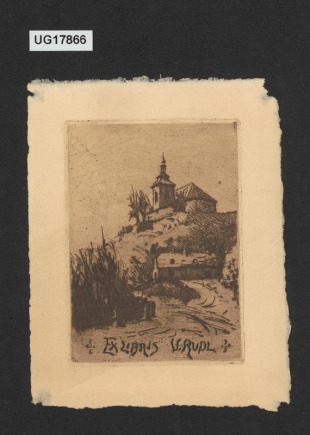 Ex libris V. Rudl