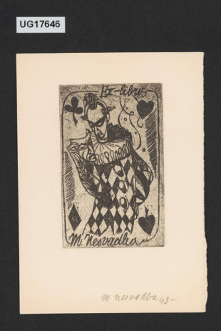 Ex-libris M. Nesvadba