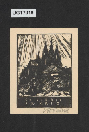 Ex libris J. R. Kříž