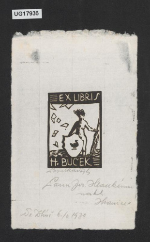 Ex libris H. Buček
