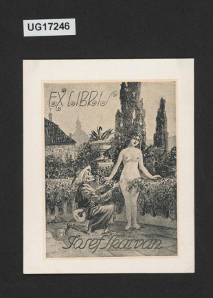 Ex libris Josef Skarvan