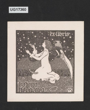 ex libris božena hodáčová