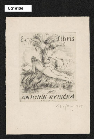 Ex libris Antonín Rybička