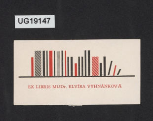 Exlibris MUDr. Elvíra Vyhnánková