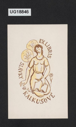 Exlibris Slávky Kalkušové