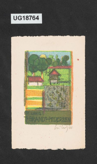 Ex libris Brandt-Pedersen
