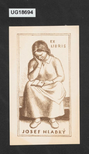 Ex libris Josef Hladký