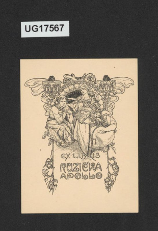 Exlibris Růžička Apollo