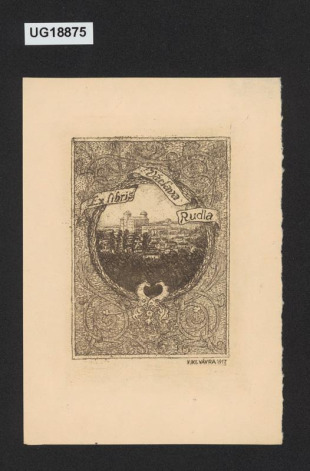 Exlibris Václava Rudla