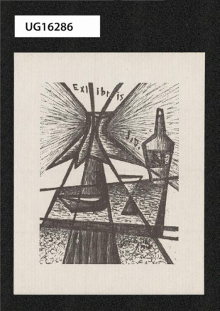 Exlibris J. D. N (Nielsen)