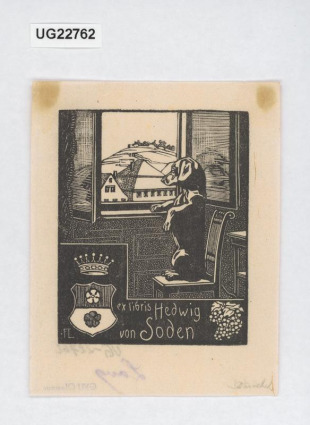 Ex libris Hedwig von Soden