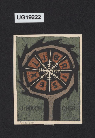 Exlibris J. Mach Cheb