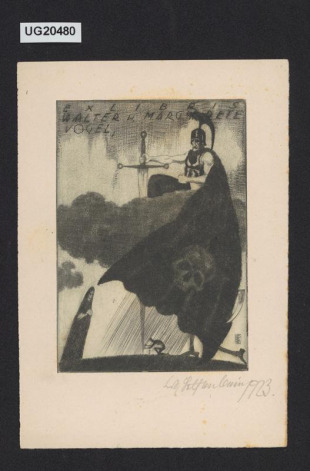 Exlibris Walter u. Margarete Vogel