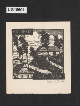 Ex libris Josef Drda
