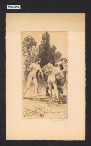 Exlibris Jan Drobný