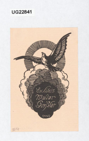 Ex libris Walter Geissler
