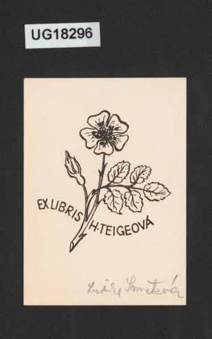 Exlibris H. Teigeová