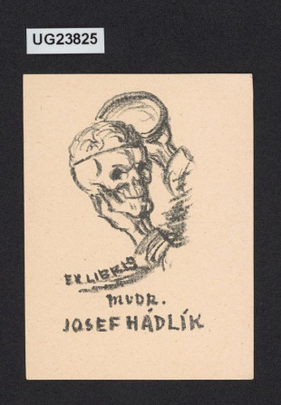 Ex libris MUDr. Josef Hádlík