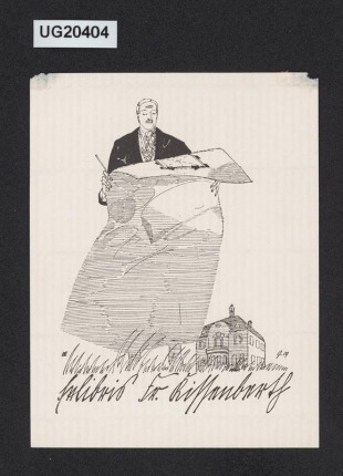 Exlibris Fr. Rissenberth