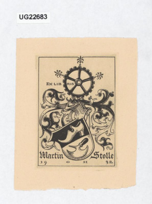 Ex libris Martin Stolle