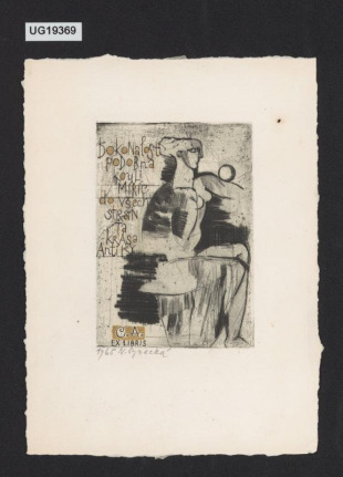 Ex libris C. A.