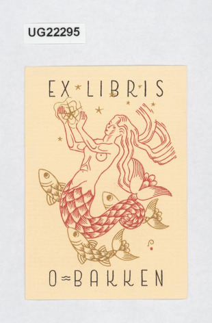 Ex libris O Bakken