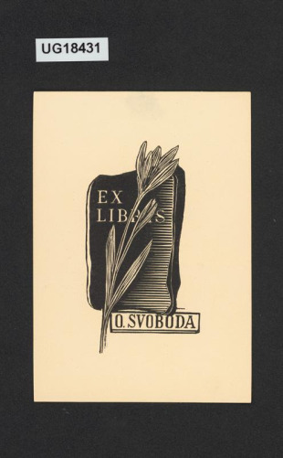 Ex libris O. Svoboda
