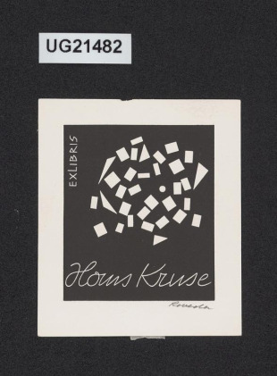 Exlibris Hans Kruse