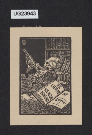 Ex libris Wilhelm Zöhling