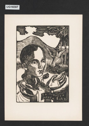 Ex-libris Josefa Říhy