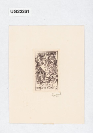 exlibris Eugene Strens
