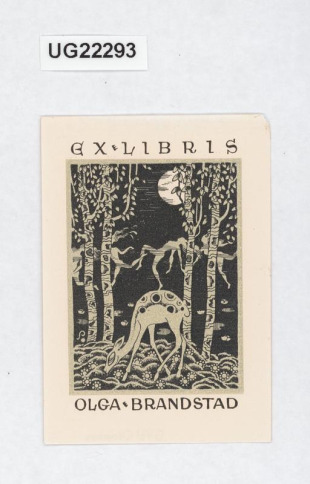 Ex libris Olga Brandstad