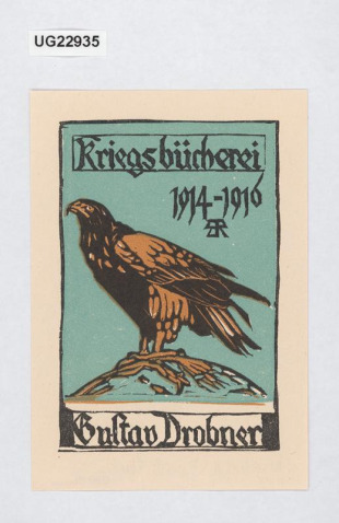 Kriegsbücherei 1914-1916 Gustav Drobner