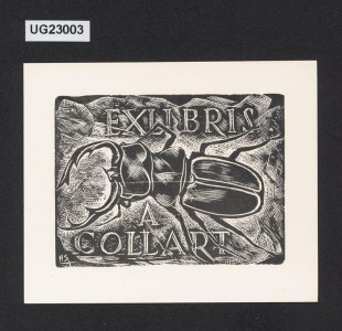 Ex libris A. Collart