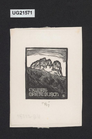 Exlibris Grete Busch