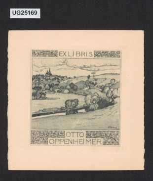 Exlibris Otto Oppenheimer