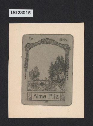 Ex libris Alma Pilz