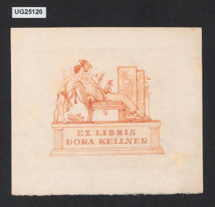 Ex libris Dora Kellner