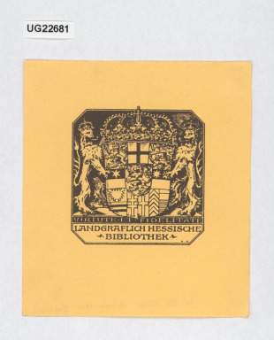 Landgrafen hessische Bibliothek
