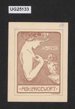 Ex libris Alfr. Langewort